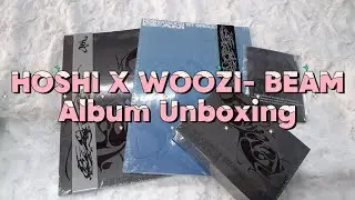 [UNBOXING] HOSHI x WOOZI - [BEAM] ALBUM UNBOXING
