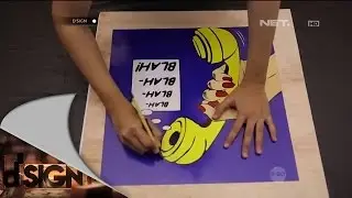 Makeover living room bergaya Pop Art - part 2/3