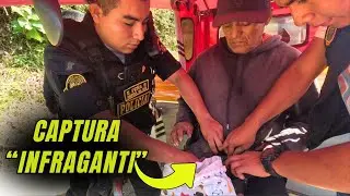 Capturado cuando hacia un 
