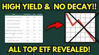 ВСЕ дивидендные ETF с НАИВЫСШЕЙ доходностью и БЕЗ СПАДА!