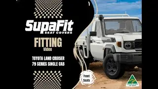 Land Cruiser S/Cab GX/GXL Ute Seat Cover Fitting