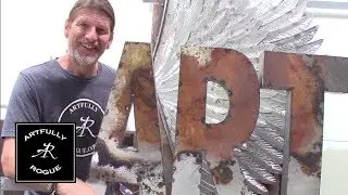 How to make Industrial Metal Letters