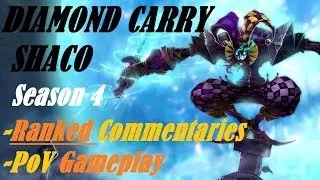 S4 Ranked Gameplay 5v5 | Diamond Shaco Jungle | Preseason!