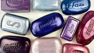 ASMR Carving colored soap. Soothing cutting soap | ASMR Soap.