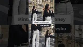 pintersty old money outfit from meesho ⟢⋆󠀵📼⋆｡˚&lsaquo;𝟹 #pintersty #oldmoneyaesthetic #outfit #from #meesho