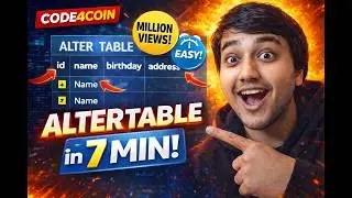 ALTER TABLE in PostgreSQL Explained in 7 Minutes (Table Manipulation Made Easy!) - DAY 09