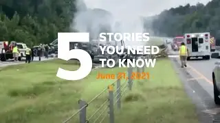 June 21, 2021: Voting rights bill, Alabama crash, Infrastructure plan, Iran, and Ethiopia elections