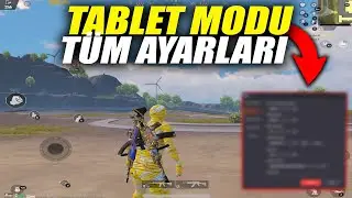 TABLET MODU AYARLARI VE TÜM TUŞ AYARLARI NASIL YAPILIR 2024 | PUBG Mobile