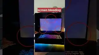 Avoid screen bleeding problem in laptop 💻 #shorts #techshorts