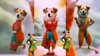 Funny beautiful dog dance 🤣🤣🤣🤣🤣🤣😂😂😂 #animaldance #animation #animals