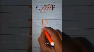 #kuldeep name #brand logo design 😱 #shorts