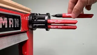 MarkerLock for Milwaukee InkZall (Magnetic Marker Holder)
