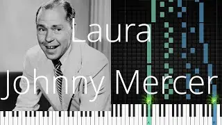 🎹 Laura, Johnny Mercer, Synthesia Piano Tutorial