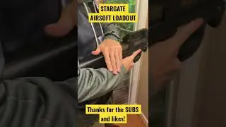 STARGATE SG-1 AIRSOFT LOADOUT #shorts #airsoft #stargate #stargatesg1 #stargateatlantis #shortsfeed