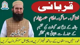 Slaughter and distribution of meat | ذبح وگوشت کی تقسیم | #tajveedulfurqansahiwal #islam #sacrifice