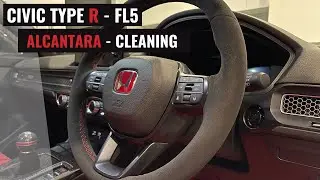 ALCANTARA CLEANING - FL5 CIVIC TYPE R