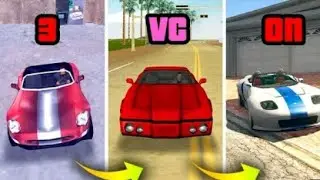 Banshee Car In GTA Games (Evolution)