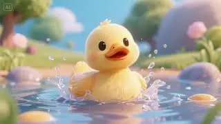 The Duckling&rsquo;s Soft and Gentle Splash | Nursery Rhymes & Kids Songs