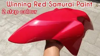 Winning Red Samurai Paint