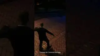 He got slapped so hard #gta #gtaonline #gaming