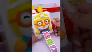 뽀로로 스티커 만들기 장난감 Pororo Band Aids Sticker Maker Toys Satisfying with Unboxing & Review Toy ASMR