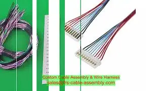 micro coaxial cable 40 AWG lightweight MINIDOCK PLUG R A SLIM 80P 120 pin micro coaxial cable Thaila
