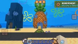'SpongeBob's world 🌎 in Minecraft' #minecraft #gaming 