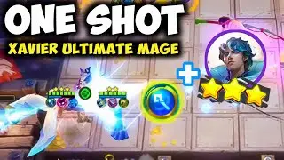 XAVIER MAGE ULTIMATE ONE SHOT ENEMIES !! XAVIER MAGE ELEMENTALIS MAGIC CHESS