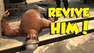 REVIVE HIM! | CSGO Competitive Funny Moments