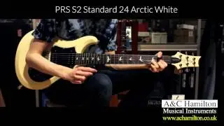 PRS S2 Standard 24 Arctic White - A&C Hamilton Blackpool Road