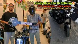 Finally New Tvs Ronin 225 Taking Delivery ♥️ | Tvs Ronin 225 New Model 2025 So Exited 😍 