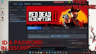 STEAM GAMES ACCOUNTS & KEYS | FREE RED DEAD REDEMPTION ACCOUNT | #steamgames #freegames #rdr2