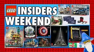 LEGO Insider&rsquo;s Weekend 2023: ALL SALES, 4x Insider Points, Rewards, GWP&rsquo;s + MORE!
