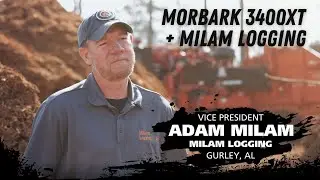 Morbark 3400XT + Milam Logging