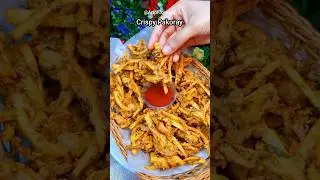 Crispy Pakora Recipe (Ramadan Recipe) #shorts #trendingshorts #iftarrecipe