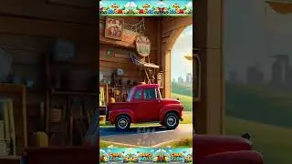 Old Car, Big Dreams 🚗✨ | Pixar-Style Animation #Shorts