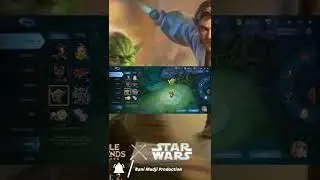Get Free Battle Emote Skin Cyclop Master Yoda - Starwars x MLBB
