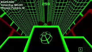 Slope Plus highscore - 755 points (Top 3 worldwide)