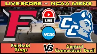 🔴 Fairfield Stags vs Central Connecticut State Blue Devils | NCAA Men&rsquo;s Basketbal Live Score  Dec 18