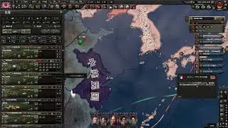 HOI4シン大日本帝国編真珠湾攻撃開始いくでー😸😸😸