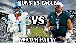 Detroit Lions @ Philadelphia Eagles LIVE Watch Party