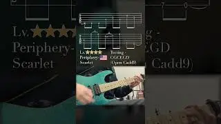 Periphery-Scarlet - GuitarTAB #guitarcover #guitartab #periphery