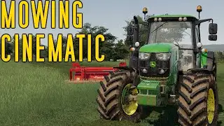 Mowing Cinematic (Gatehead Farm By MJ Modding) - Farming Simulator 19