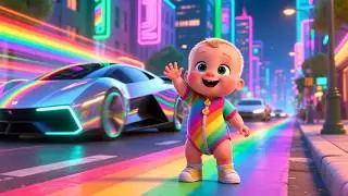 Magic Rainbow Street 🌈 | Fun Kids Song | Sing Along Adventure