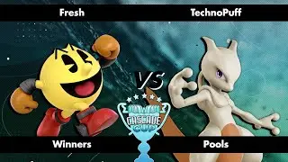 Fresh (Pac-Man) vs TechnoPuff (Mewtwo) - Cascade Cup - Ultimate Singles - Pools