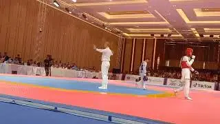 Inilah Saat Atlet Putri Taewondo Indonesia Megawati Maheswari  Raih Emas Sea Games 2023