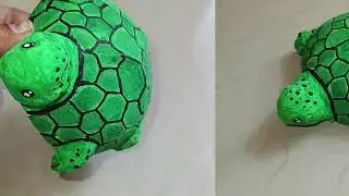 Diy best out of waste /coconutshellcraft /homedecoridea 🐢🥥🐢how to make tortoise with coconutshell