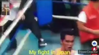 boxing match japanese vs filipino boxer..19 seconds knockdown😱😱😱💪💪💪💪