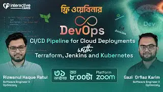 CI/CD Pipeline for Cloud Deployments with Terraform, Jenkin, Kubernetes | DevOps | Free Webinar