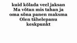 Paks Matu ft. Cut- Tavaline lyrics